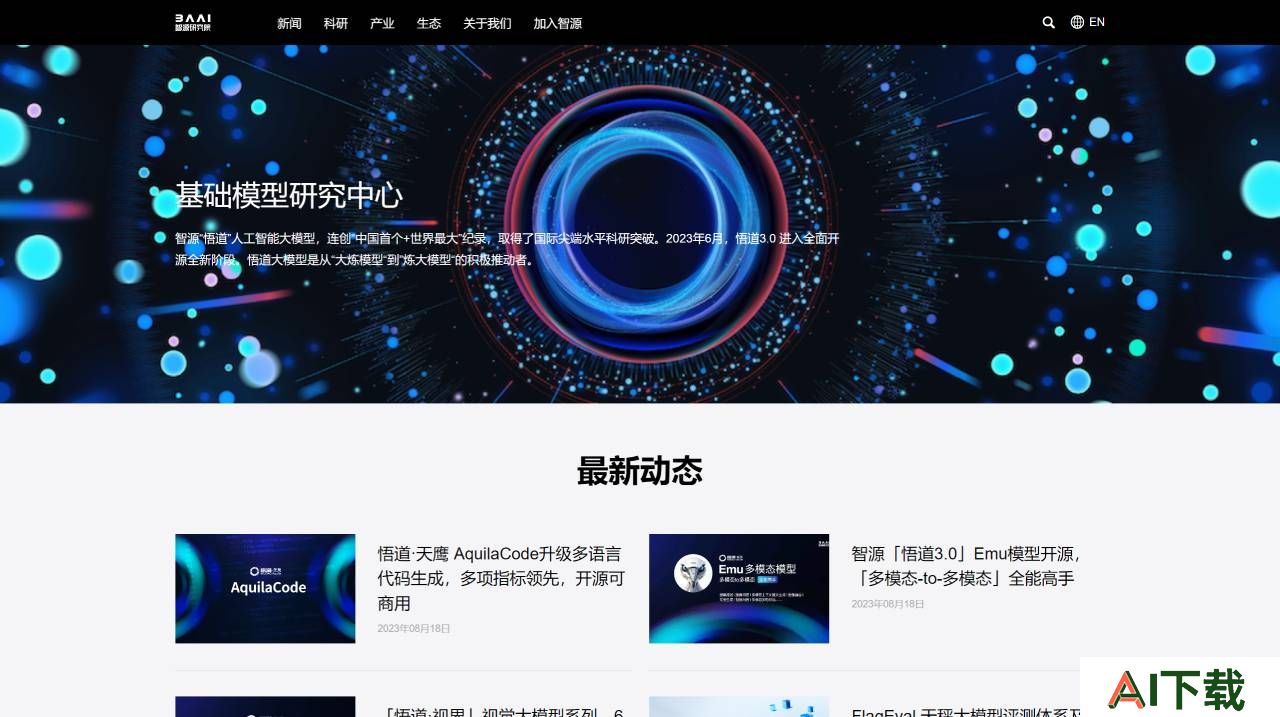 悟道大模型(图1) 智源“悟道”人工智能大模型-智源研究院官网 - www.baai.ac.cn.jpg