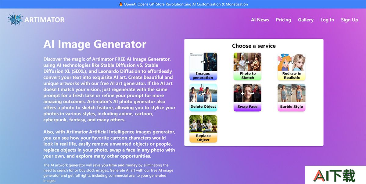 Artimator.Io(图1) AI-Image-Generator---artimator.jpg
