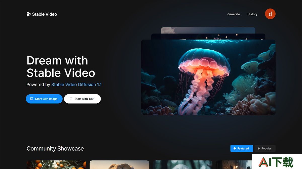 Stable Video Diffusion(图1) Stable-Video---Generate-Videos-with-AI---www.stablevideo.jpg
