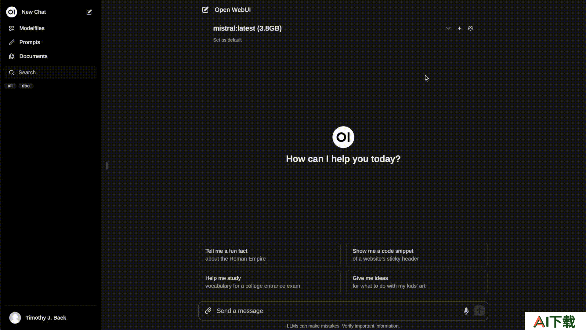 Open WebUI(图1) demo.gif