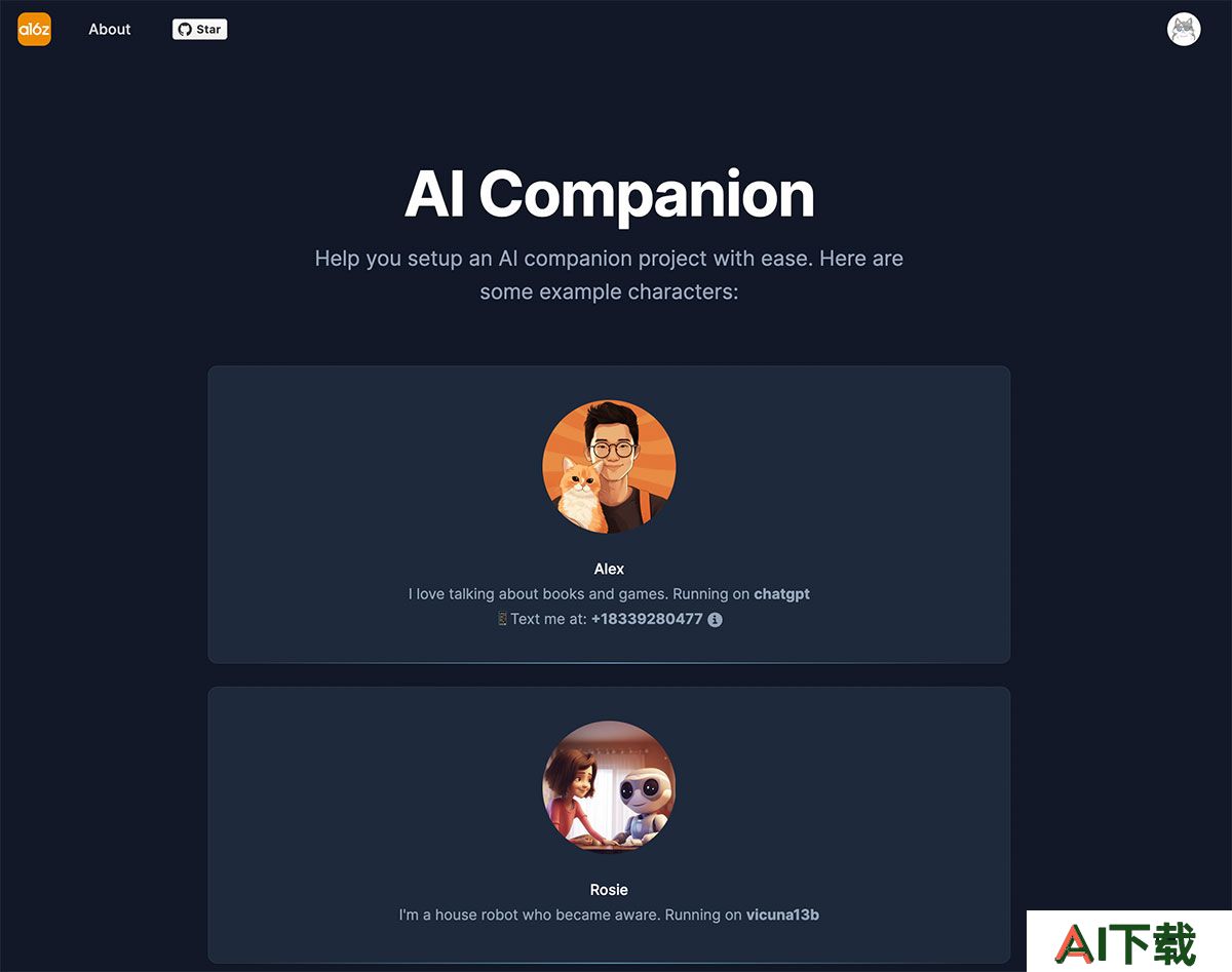 AI Companion App(图1) 252570973-e4cc8042-e091-4c8b-851f-e361ca5b5814.jpg