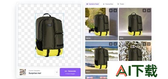 Mokker AI背景生成器(图2)